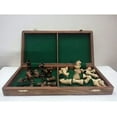 thumbnail image 2 of 16" Travel Folding Sheesham Wood Chess Set, 2 of 3