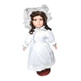 thumbnail image 1 of Muñeca de porcelana de pie, figura de niña, colección, regalo de cumpleaños, artesanía creativa Blanco puro, 1 of 9