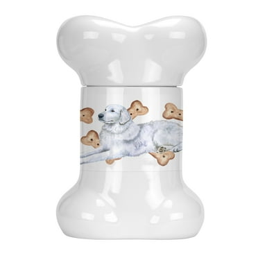 Maremma Sheepdog Bone Shaped Treat Jar
