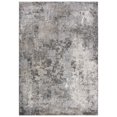 thumbnail image 4 of Alora Decor Venice 3'11" x 5'6" Abstract Silver/Gray/Taupe Power-Loomed Area Rug, 4 of 7