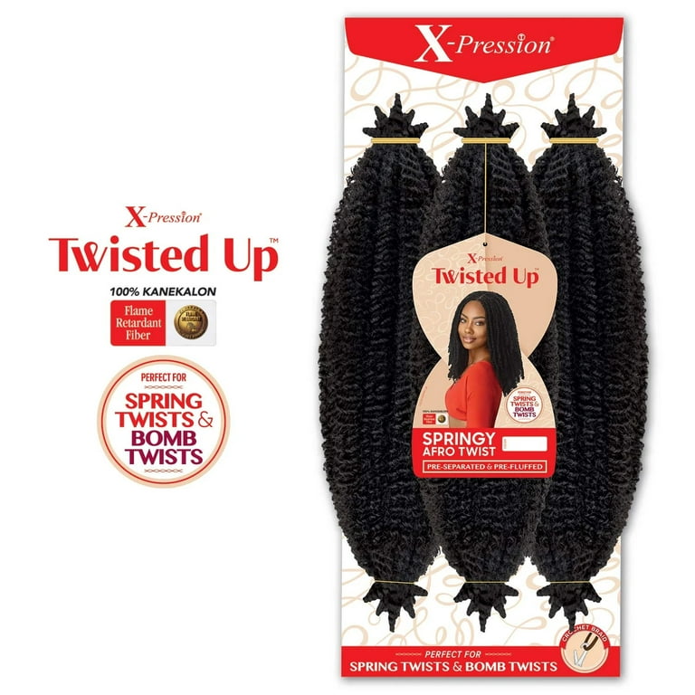 Outre Crochet Braids X-Pression Twisted Up 3X Springy Afro Twist 16