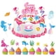 thumbnail image 2 of DPKOW Decoraciones de toppers para pastel de cumpleaños de sirena, 23 piezas, 2 of 7