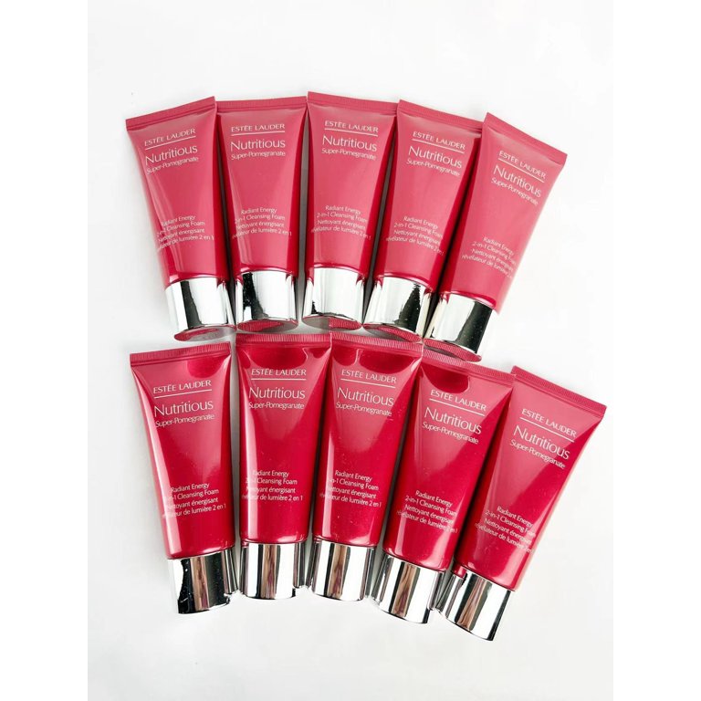 Lot of 10 Estee Lauder Nutritious Super-Pomegranate Radiant Energy