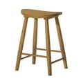 thumbnail image 1 of Maven Lane Luna Counter Stool in Rustic Natural Wood Finish, 1 of 6