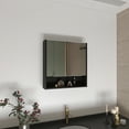 thumbnail image 2 of FM FURNITURE Ozark Medicine Cabinet Black Color Engineered Wood, 2 of 10