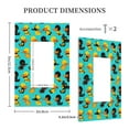 thumbnail image 3 of Disketp Duck In Black Suit Decorative Light Switch or Outlet Wall Plate with Safety Cover-Style U, 3 of 6