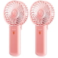 thumbnail image 1 of Ventilador de mano JZCreater Mini portátil recargable de 4 velocidades, 1 of 8
