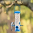 thumbnail image 2 of Perky Pet Navy 2-in-1 Tube Wild Bird Feeder, Blue, 2 of 9