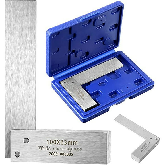 asddcavvf Engineer Steel Square High Precision 90 Wide Base Square Tool Construction Superintendent Leather