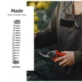 thumbnail image 3 of CATIEBYE 50 Pcs Silver Garden Trimmers Handheld With Spring Design Perfect For Homeowners Gardening Tool, 3 of 7
