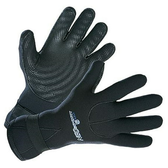 NeoSport 3mm 5 Finger Hook and Loop Scuba Diving Gloves