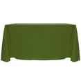 thumbnail image 1 of Ultimate Textile (2 Pack) Reversible Shantung Satin - Majestic 108 x 156-Inch Rectangular Tablecloth - for Weddings, Home Parties and Special Event use, Moss Green, 1 of 4