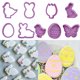 thumbnail image 5 of Molde De Galletas De Pascua Cortador De Galletas De Animales De Plástico Moldes De Conejo De Dibujos Animados Herramienta Para Hornear Cupcake Suministros Diy 9 Unids/Set Cateissary HA034485-00, 5 of 6