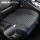 thumbnail image 2 of SEAMETAL - Funda para asiento delantero de coche totalmente envuelta, de piel sintética de primera calidad, transpirable, antiarañazos, 2 of 5