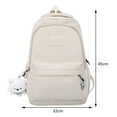 thumbnail image 4 of Btafrte Mochilas Casuales Mochila Mujer Gran Capacidad para Al Aire Libre (Blanco), 4 of 9