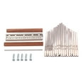 thumbnail image 1 of Printed Musical Steel Keys Set for 17-key Kalimba African Mbira Thumb Piano Finger Percussion, 1 of 7