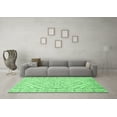 thumbnail image 3 of Ahgly Company Indoor Rectangle Medallion Emerald Green Traditional Area Rugs, 7' x 9', 3 of 4