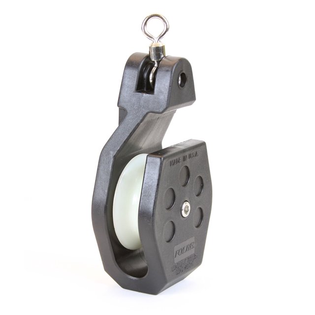 Folbe Poulie de Pot à Crabe à Bloc Ouvert avec Pivot - F005