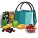 thumbnail image 3 of Easygdp Teal Color Bolsa de Almuerzo Insulada Reutilizable, Bolsa de Mano y Bandolera para Oficina, Trabajo, Viajes, 3 of 6