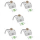 thumbnail image 1 of 5X Base Portalamparas con Sensor Movimiento Infrarrojos Blanco, 1 of 5