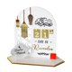 thumbnail image 4 of Calendario de Adviento de Ramadán 2024 Centro de mesa Decoración Eid Mubarak Placa Decoración Eid Blanco, 4 of 10