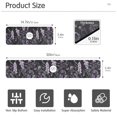 thumbnail image 3 of Yayeee Faucet Mat for Kitchen Sink 30" Diatomite Long Splash Guard Pad, Light Purple Flowers, 3 of 7