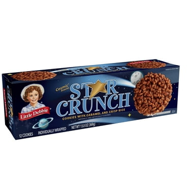 Little Debbie Star Crunch Cosmic Snacks, 13 oz (12 count)