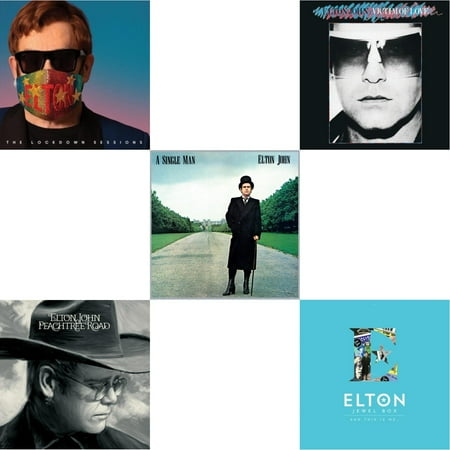 Lockdown Sessions (Blue Vinyl/2LP) (X) & Peachtree Road (2LP) & Single Man & Victim Of Love & Jewel Box (2LP - And This Is Me)