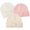 White & Beige & Pink -2pcs, variant on Beanie Bow Hats   Winter Soft Knit Hat, Warm Beanie for Boys Girls  Caps