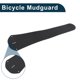 thumbnail image 3 of Guardabarros trasero de bicicleta de carretera MTB Unique Bargains 17.72" Fender Mud Guard Negro 1 Set, 3 of 6