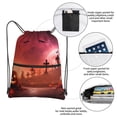 thumbnail image 3 of Naloa Pumpkins Drawstring Backpack String Bag Cinch Water Resistant for Gym Shopping Sport Yoga, 3 of 6