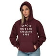 thumbnail image 3 of Snacks Naps Checking Apps Lazy Chill Hoodie Sweatshirt Women Men Brisco Brands L, 3 of 6