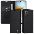 thumbnail image 3 of Funda para Xiaomi POCO M4 5G Estuche de Cuero PU Tipo Cartera con Ranuras para Tarjetas y Cierre Magnético, 3 of 5