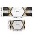 thumbnail image 2 of bathroom rugs kitchen rugs,Kitchen Bathroom Floor Mats Slip Waterproof Comfortable Standing Mat Ergonomic Rug Non-Slip, 2 of 8