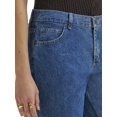thumbnail image 6 of Lee® Women's All Cotton 31" Relaxed Straight Leg Denim Jeans, 6 of 8