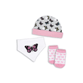thumbnail image 4 of Panier-cadeau pour Bébé Fille avec Couverture, Langes, Couvertures de Réception, Chaussettes, Serviette, Débarbouillettes et Plus, 4 of 6
