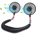 thumbnail image 1 of Ventilador de cara TUNC USB manos libres portátil Mini ventilador de refrigeración negro Sencillez, 1 of 5