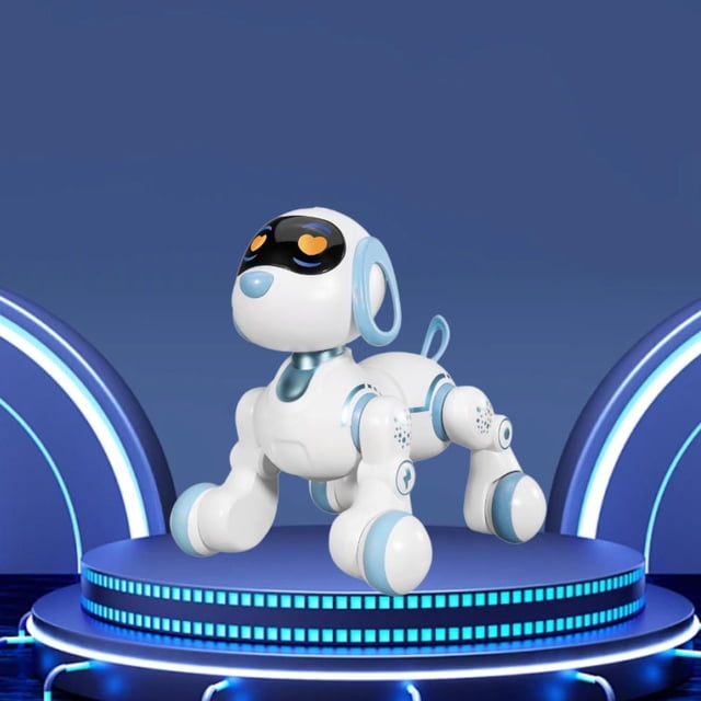 Robot RC cachorro inteligente Hugo para sentarse bailar caminar