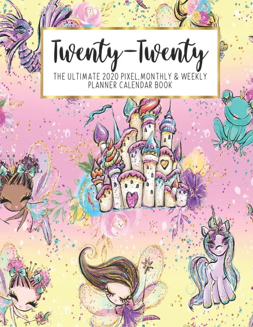 TwentyTwenty The Ultimate 2020 Pixel Monthly & Weekly Planner Calendar