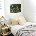 thumbnail image 5 of Logiee Intellectual Frog Pond Print Canvas Wall Art,Canvas Picture Prints with Frame, Wall Art Decorative,Canvas Decorative,Suitable for Living Room Bedroom Office Room 30x40, 5 of 6