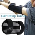 thumbnail image 2 of 1PCS Golf Swing Training Aid Elbow Brace Arc Corrector Swing Training Straight Practice Golf Arm Bending Alarm Swing Trainer ARM BAND 2, 2 of 6