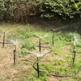 180-Degree Irrigation Sprinkler Heads with Stake, Micro Spray Emitters ...