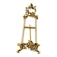 thumbnail image 4 of DOLITY Brass Easel Frame Holder Artwork Office Weddings Storage Plate Stand Display 13.5cmx19cmx29cm, 4 of 7