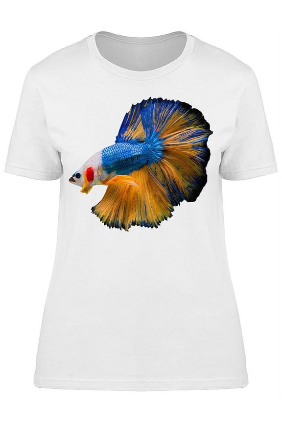 Gorgeous Spotted Cheek Betta T-Shirt Women -Image by Shutterstock, Female Large