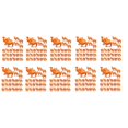 thumbnail image 1 of 240 Figuras de Camello, Juguetes en Miniatura, Modelos de Camello, Figuras de Animales para DecoracióN de Pasteles, Adornos de Escritorio para el Hogar, 1 of 7