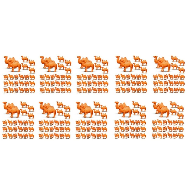 240 Figuras de Camello, Juguetes en Miniatura, Modelos de Camello, Figuras de Animales para DecoracióN de Pasteles, Adornos de Escritorio para el Hogar