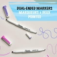 thumbnail image 2 of shiyou-Sharpie S-Note Duo Dual-Ended Creative Markers, Part Highlighter, Part Art Marker, Assorted Colours, Fine and Chisel Tips, 8 Count, 2 of 4