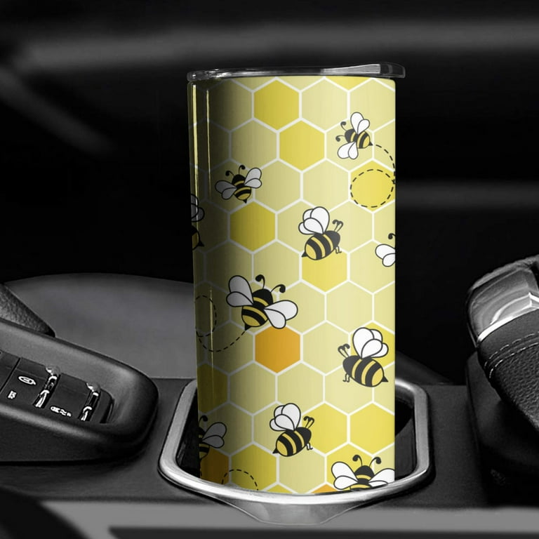 Bee Tumbler For Women, Bee Gifts, Bee Tumbler With Straw, Be - Inspire  Uplift