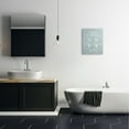 thumbnail image 2 of The Stupell Home Decor Collection Guide To Procedures Bathroom Blue Wall Art, 2 of 6