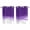 Purple, variant on Purple Waves Kitchen Curtains Small Short 39 Inch Length, Ombre Abstract Art Gradient Modern Grommet Top Bedroom Living Room Curtains, Light Filtering Cafe Curtain Drapes 2 Panels Set 55''x39''